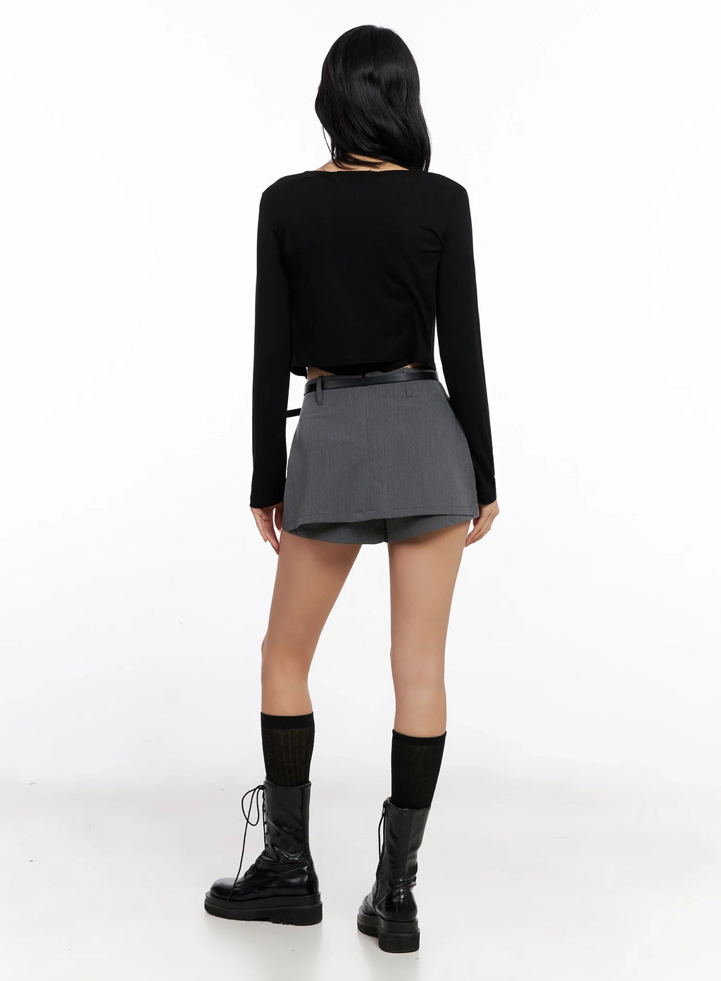 Belted Mini Skort IG508