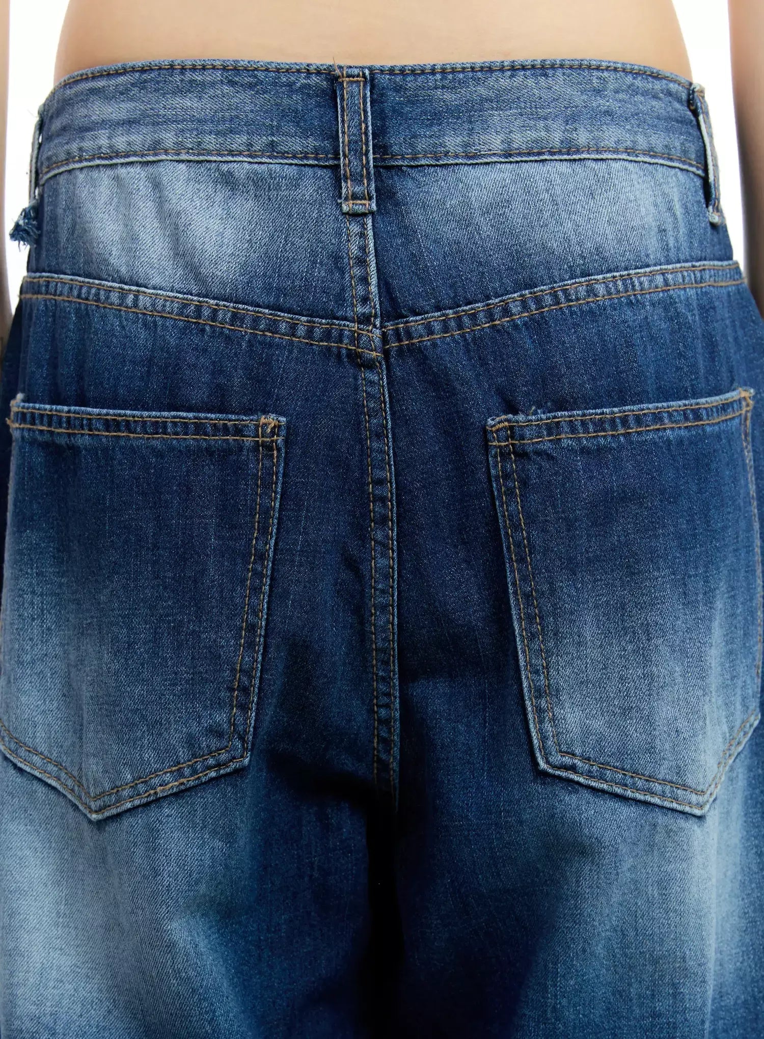 Yoonchae Washed Wide-Leg Jeans IU525