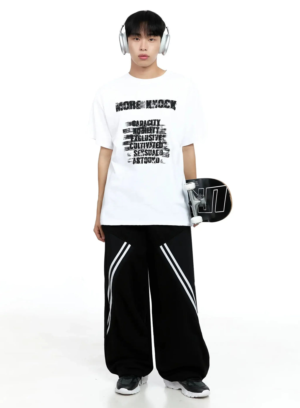 Men's Text Graphic T-shirt IG520