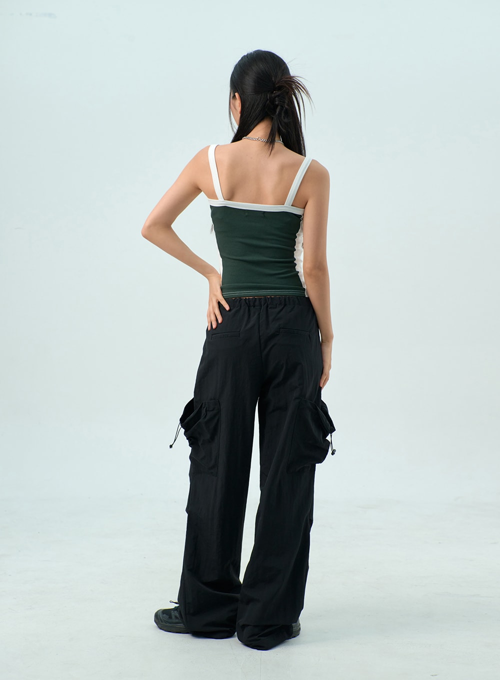 Two Color Knit Top CY325