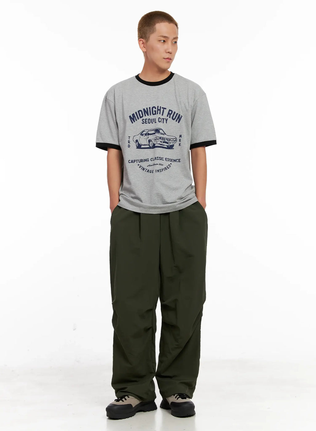 Men's Parachute Streetwear Pants IL518