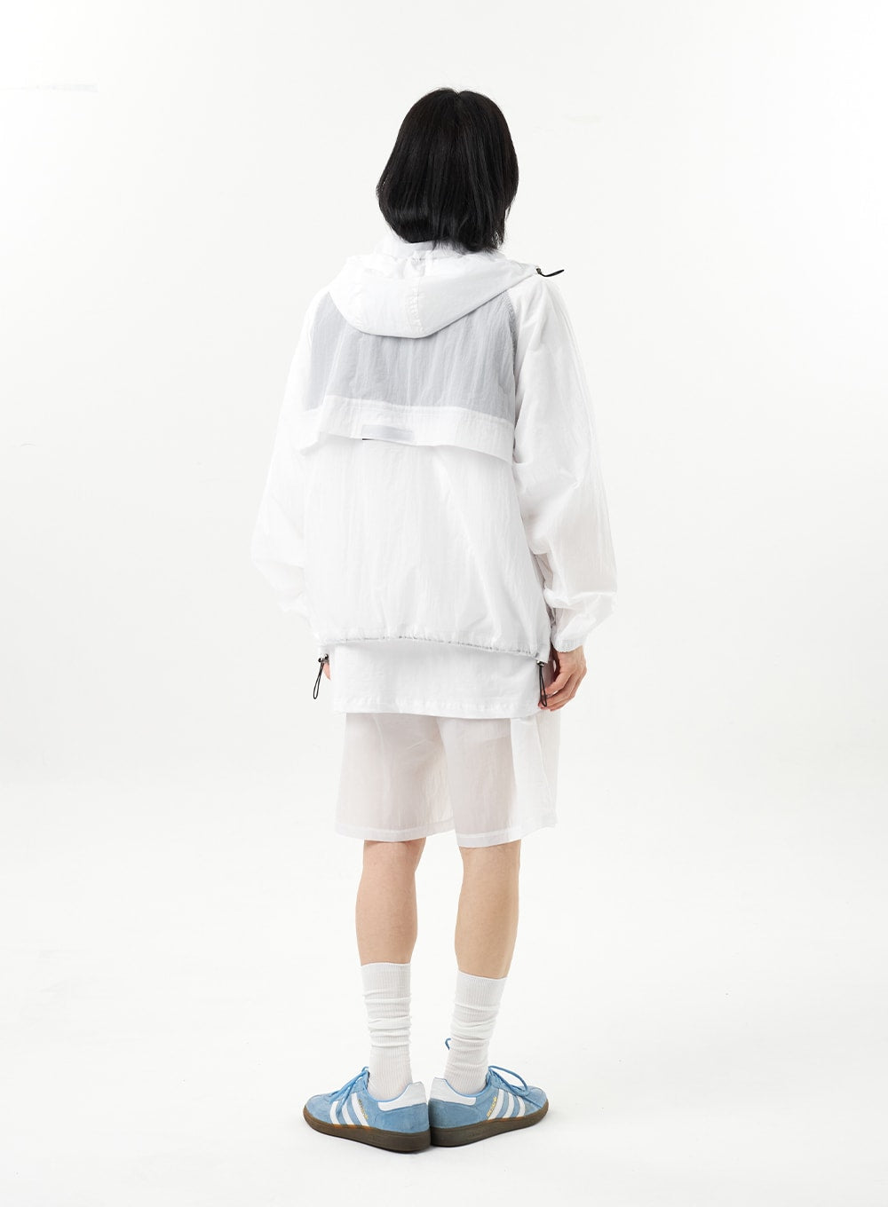 Nylon Hoodie Jacket CU314