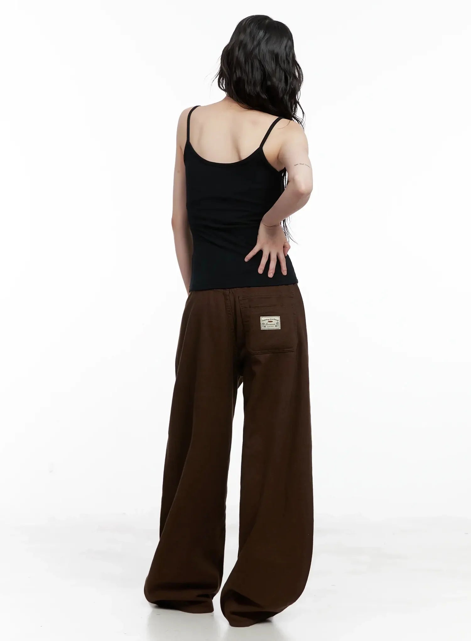 Ribbed Button Front Tank Top IL531