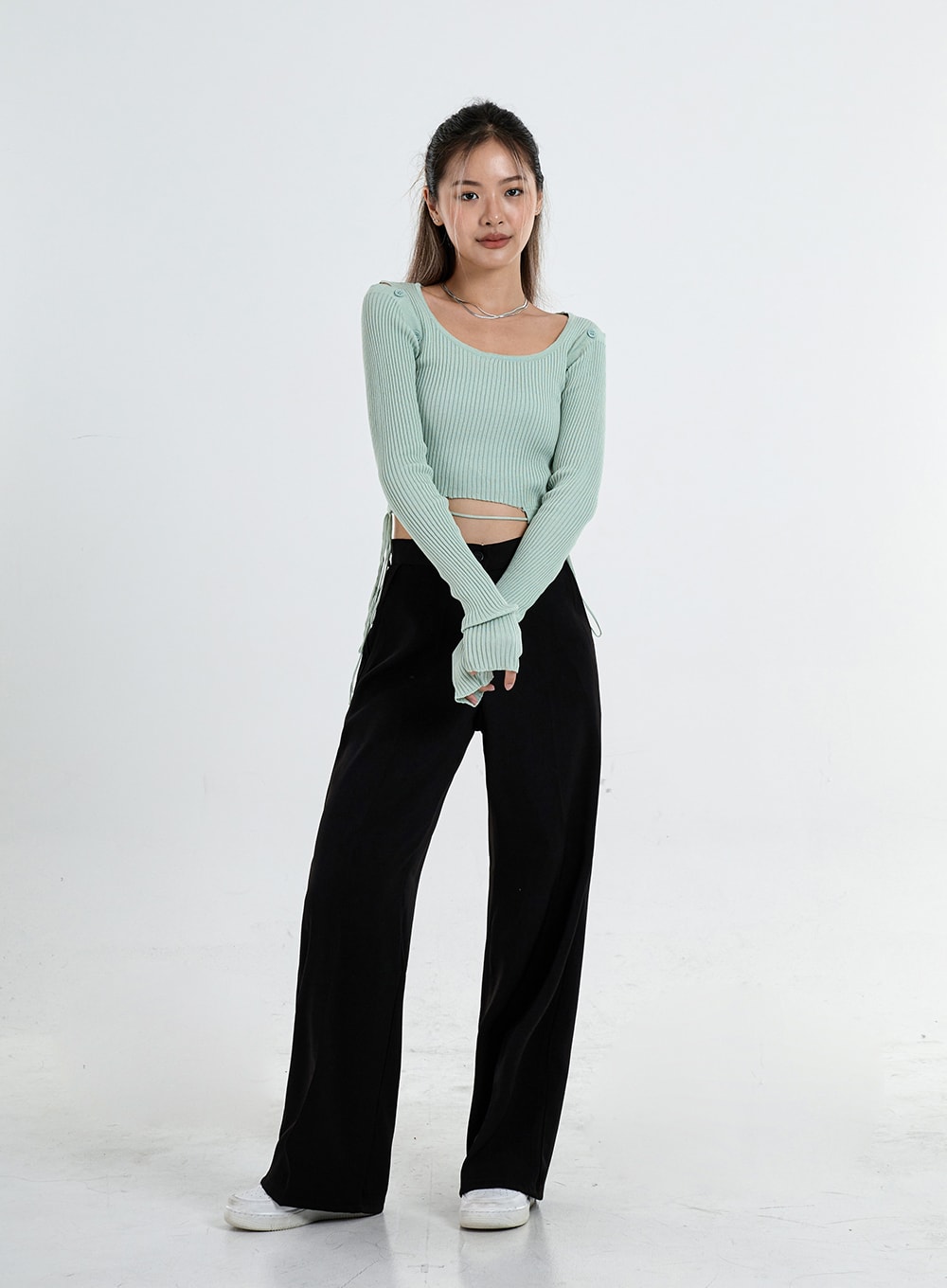Basic Wide Tailored Pants CO06