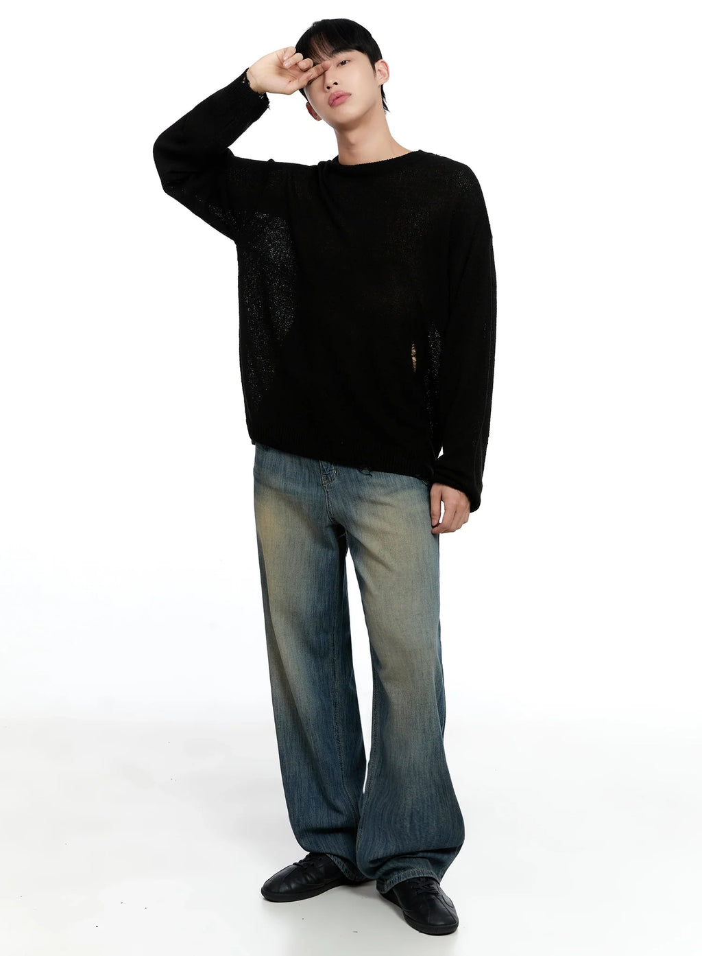 Men's Loose Fit Sweater IG520