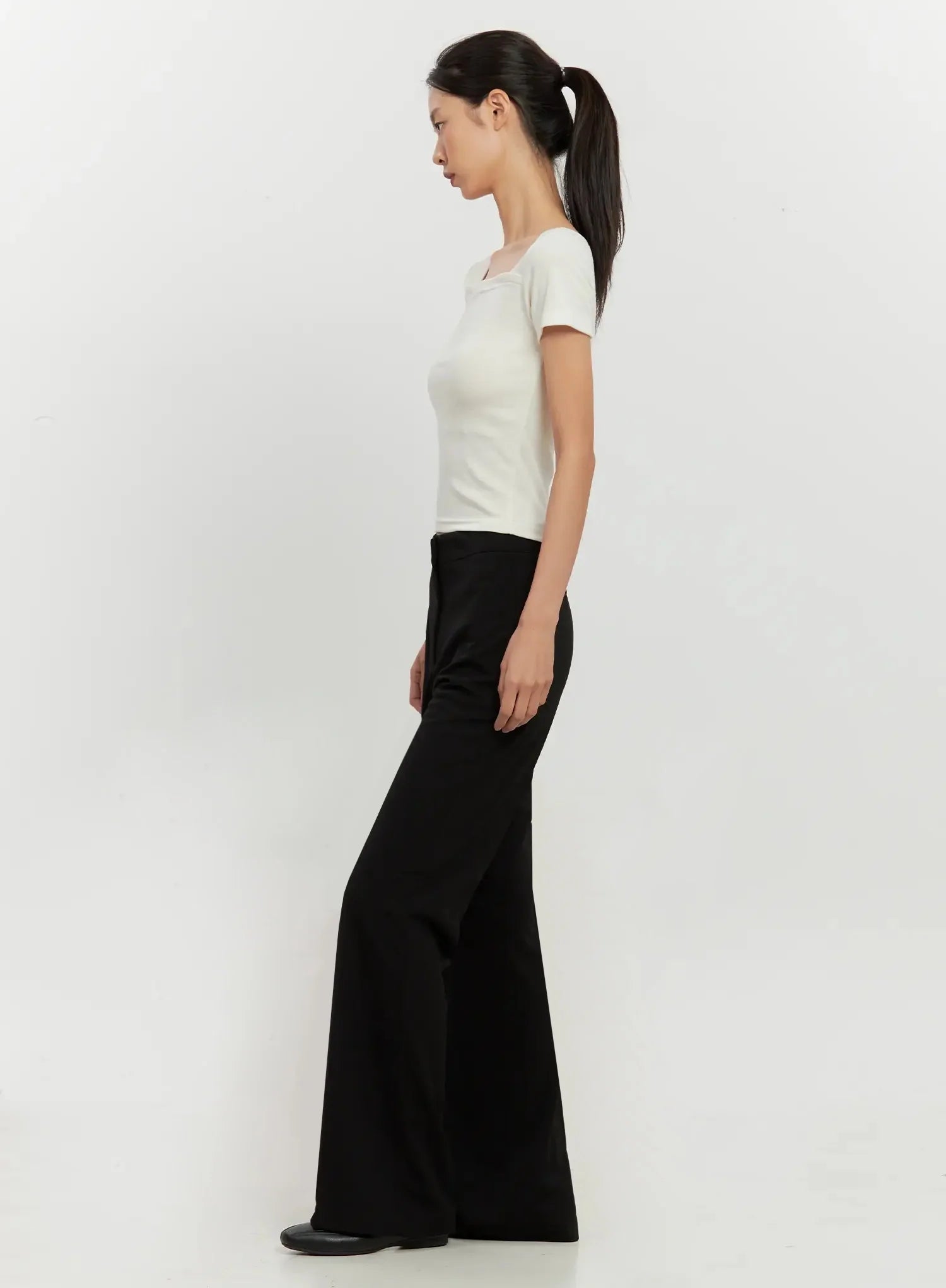 Classic Square-Neck Top IL528