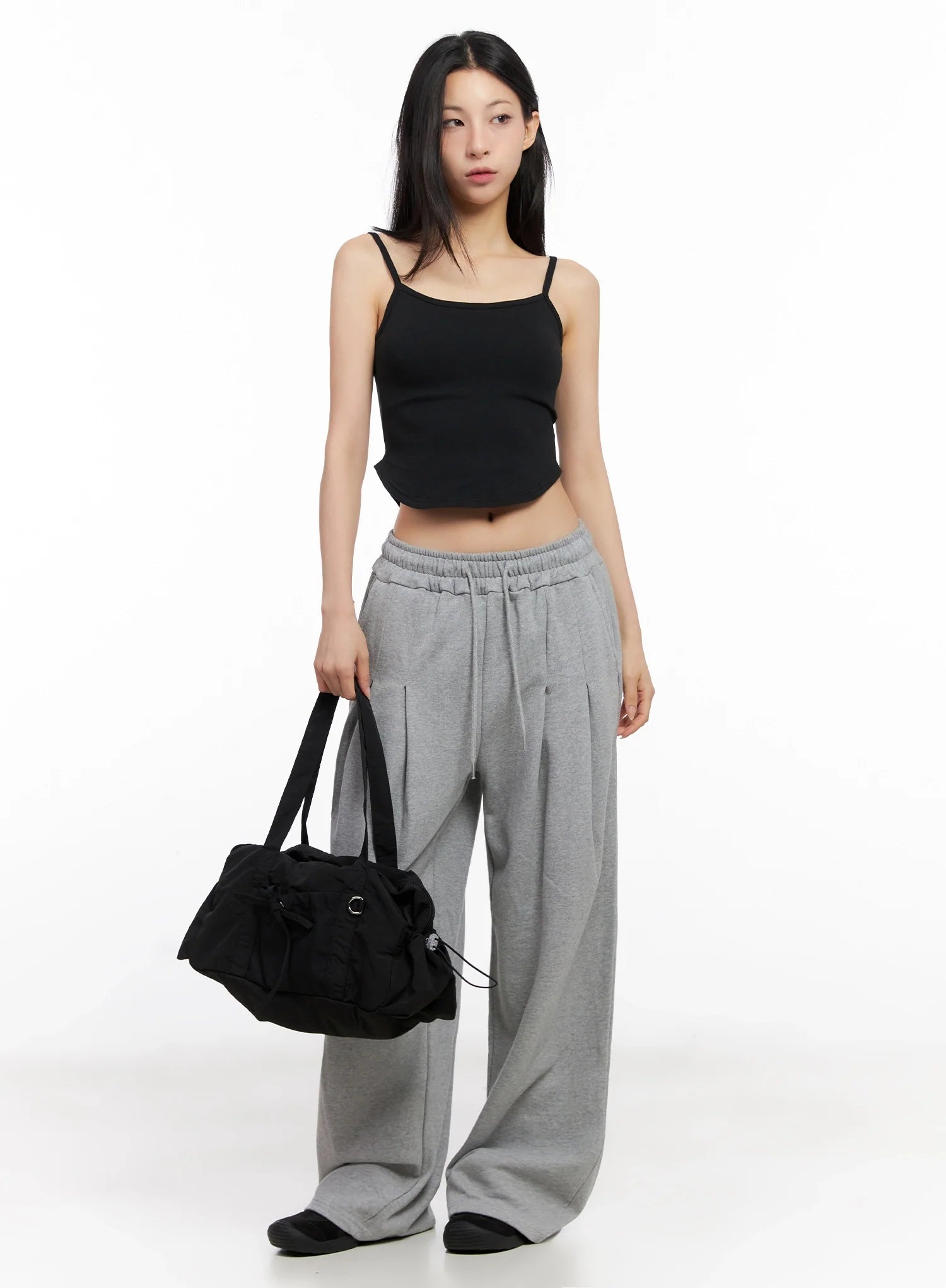 Relaxed-Fit Pintuck Sweatpants IG508