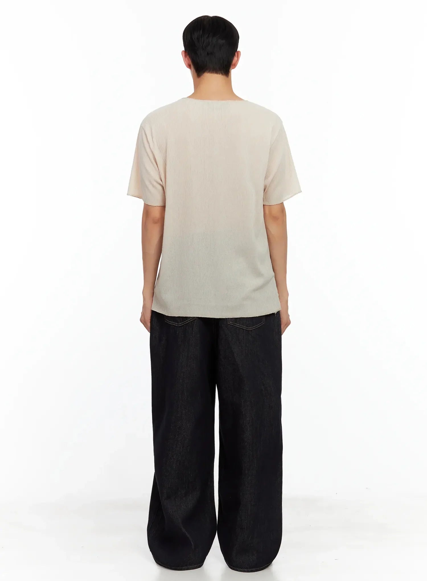 Men's Knit Short-Sleeve Tee IL516