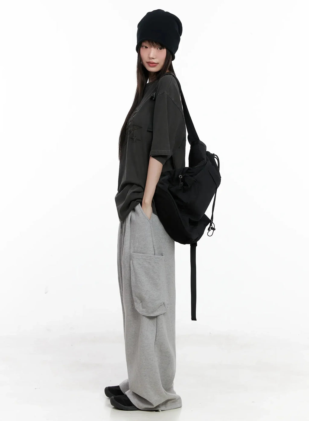 Charcoal Graphic T-Shirt IL531