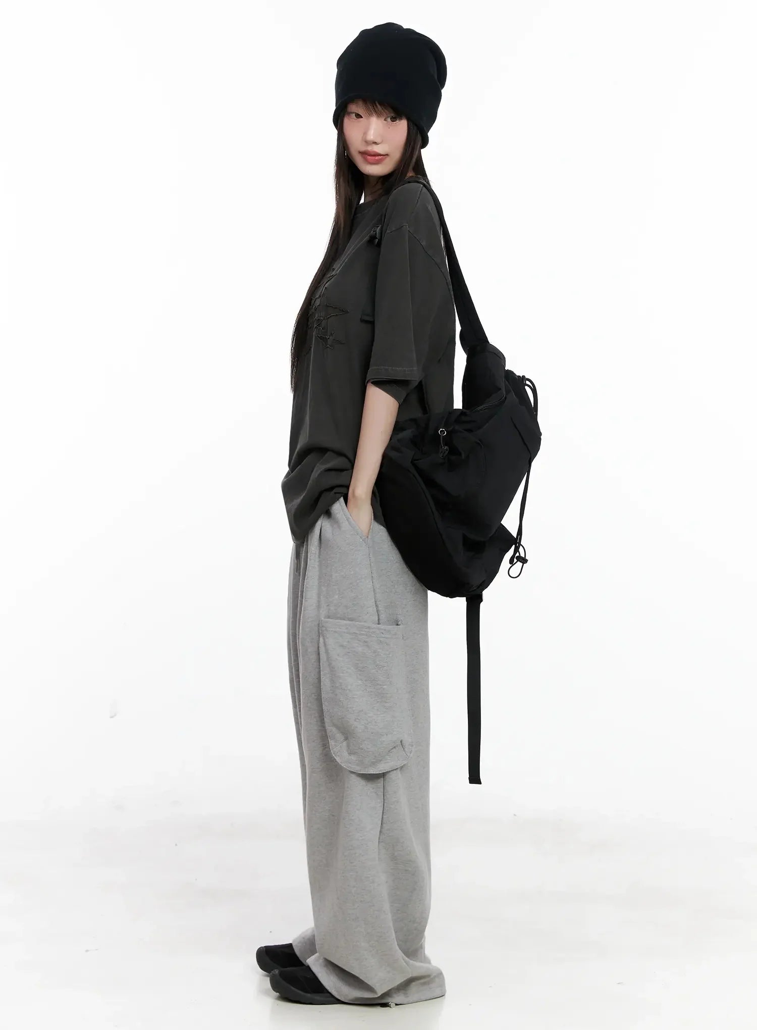 Charcoal Graphic T-Shirt IL531