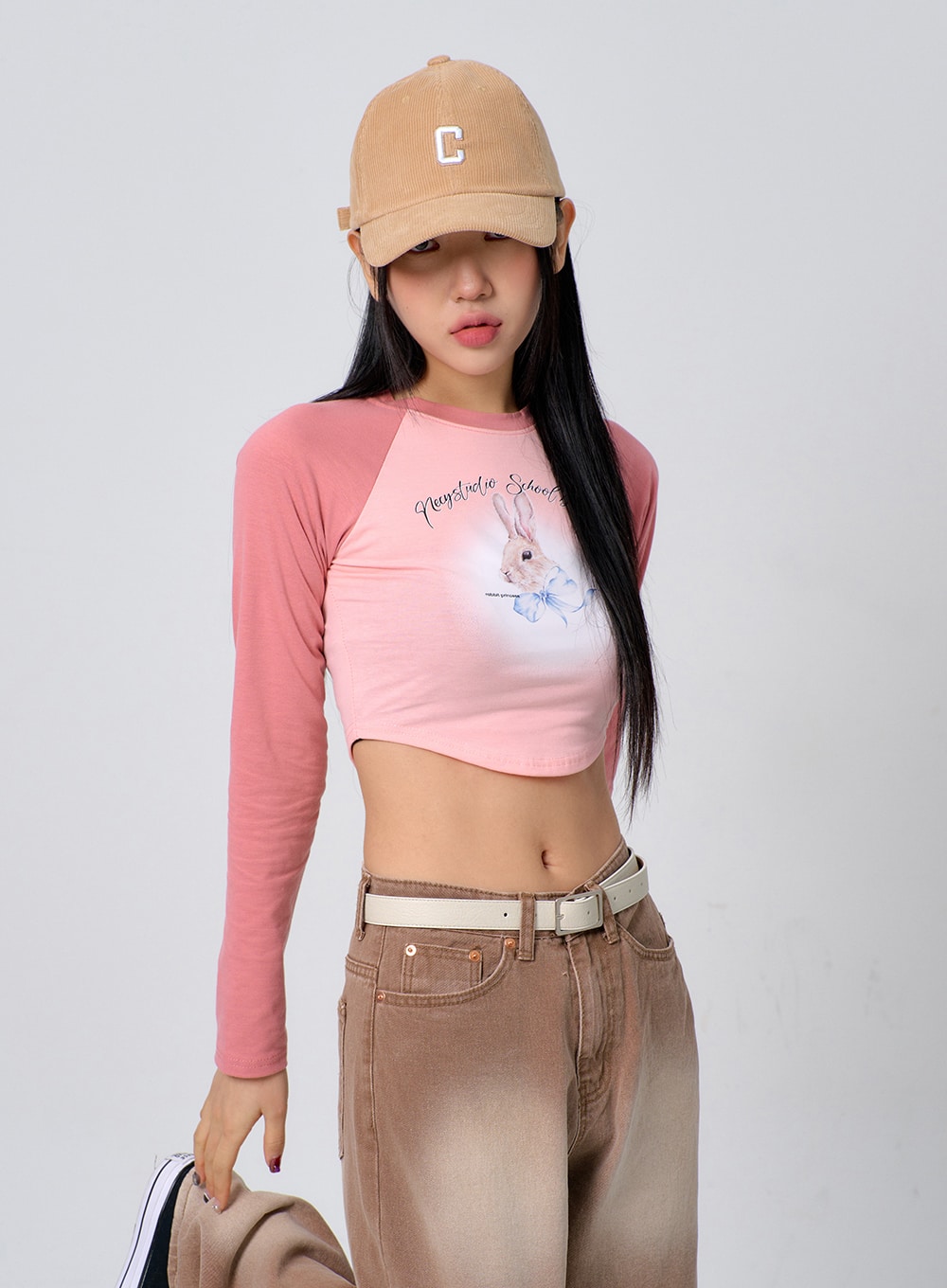 Rabbit Cropped Top BJ331