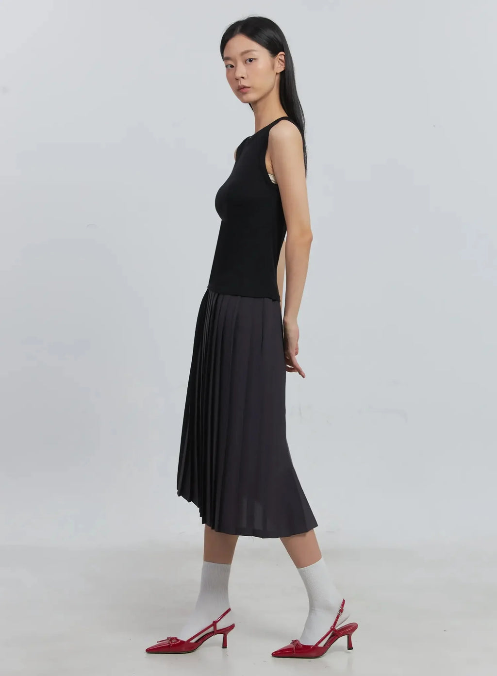 Basic Round-Neck Tank Top IU512