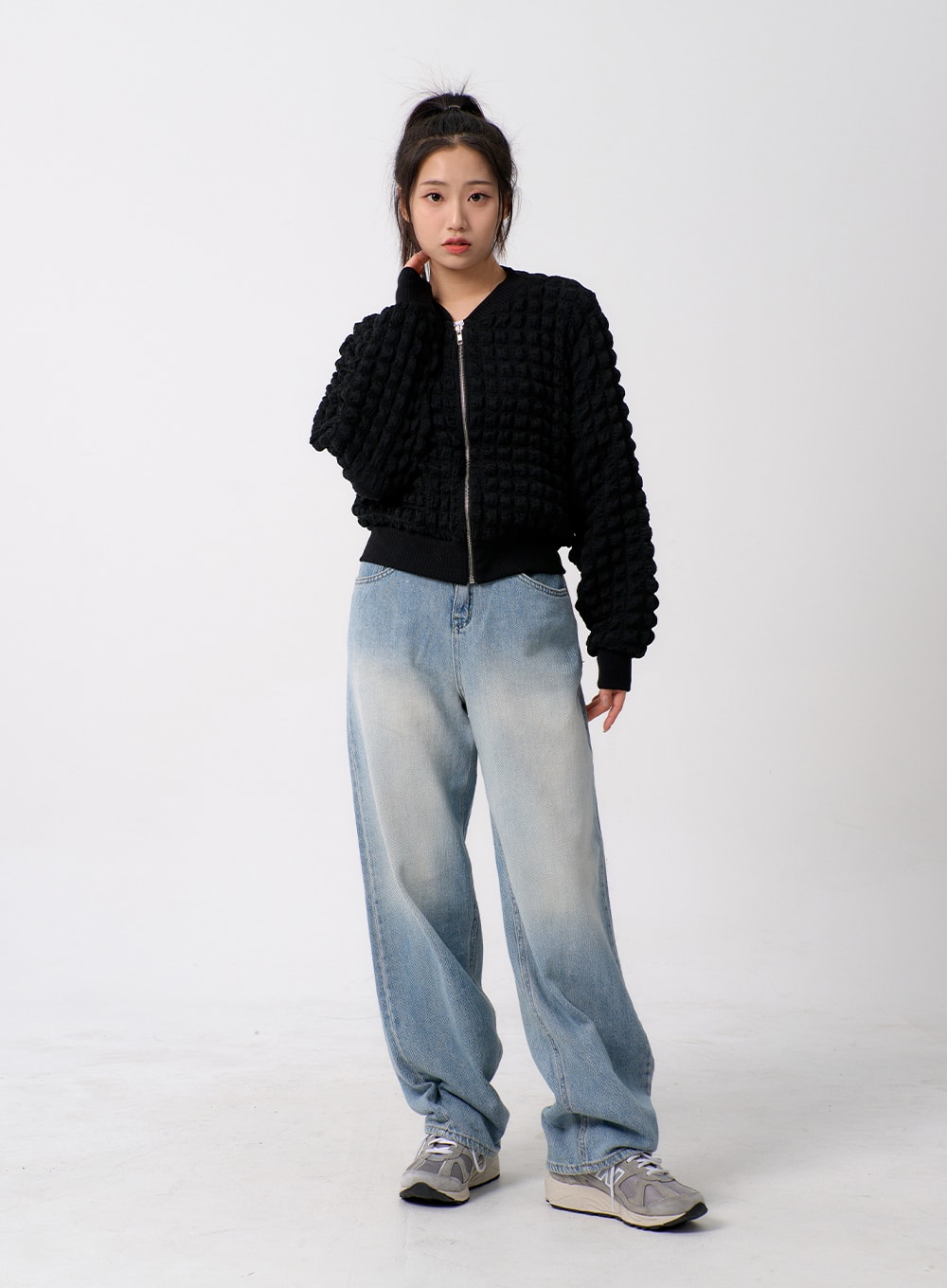 Quilted Zip-Up BM303