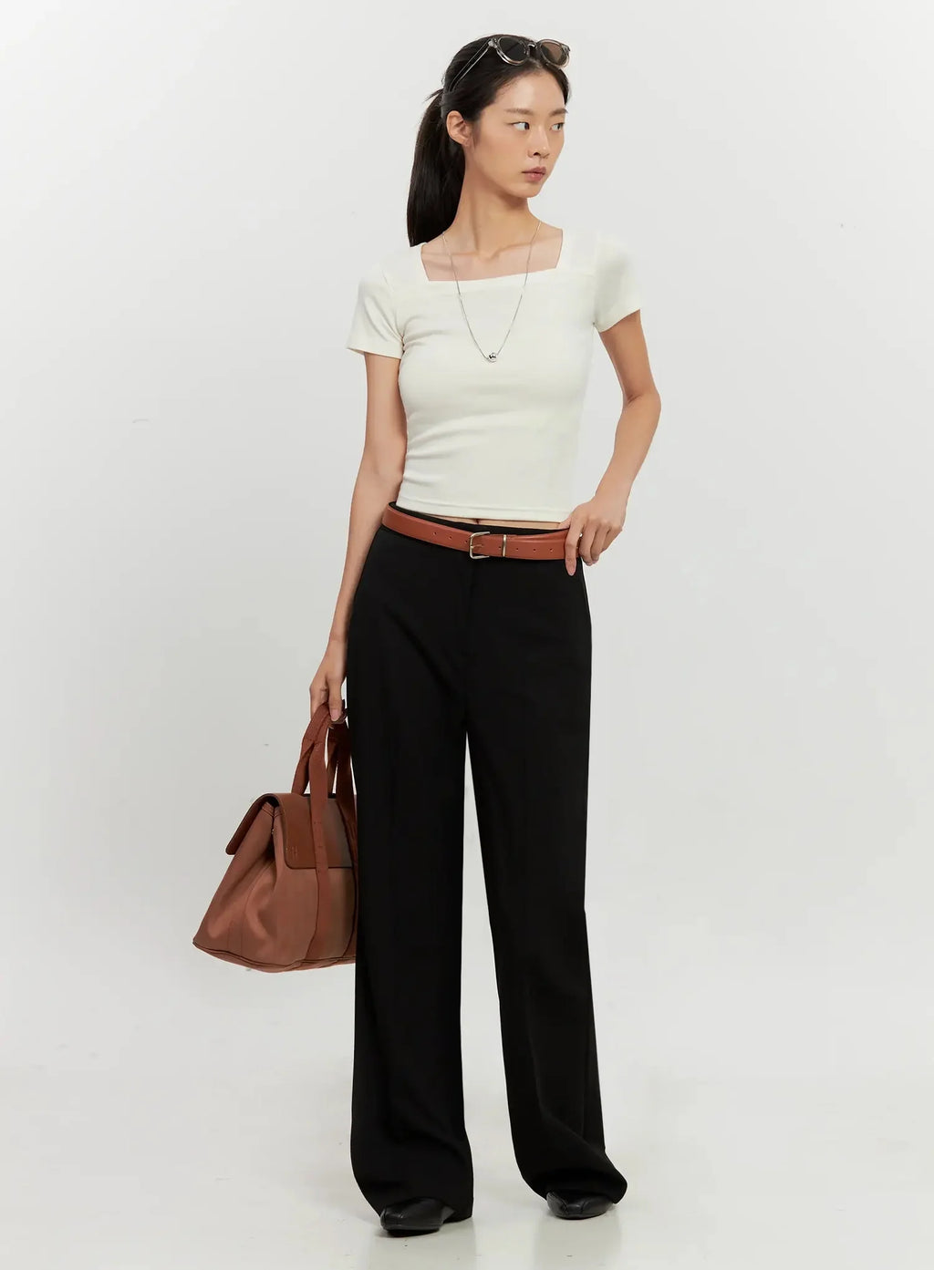 Classic Square-Neck Top IL528