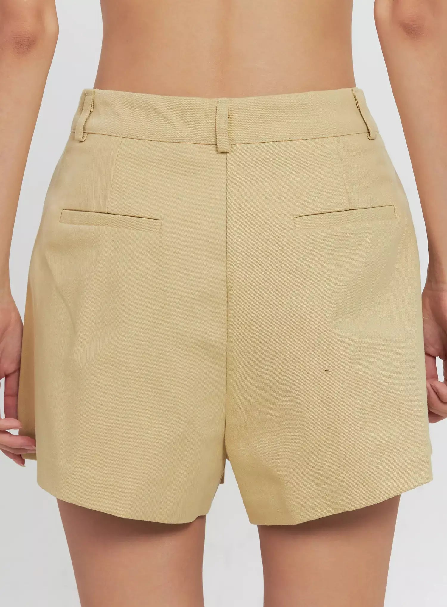 Pleated Pintuck Shorts IL528