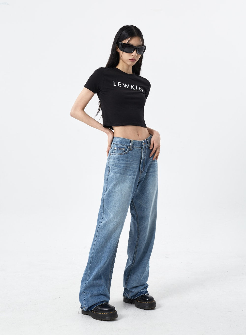 Lewkin Cropped Tee CM307