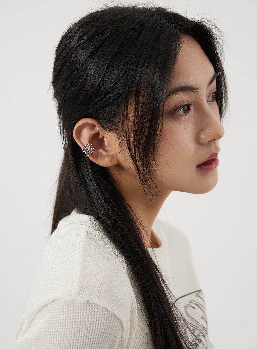 Double Chain Ear Cuff BJ320