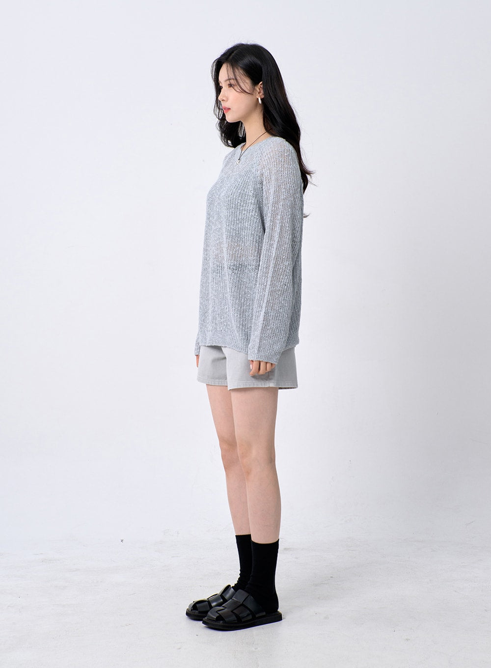 Mesh Sweater OA304
