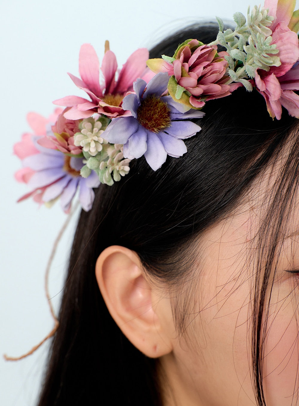Flower Decor Hair Band IG312