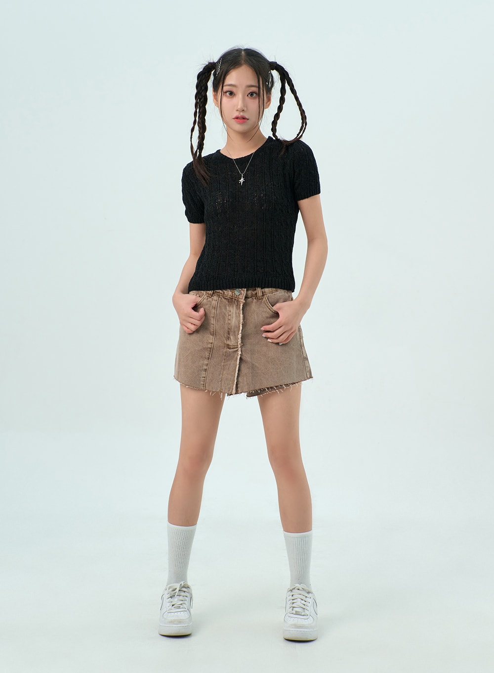 Cable Knit Summer Sweater BY322