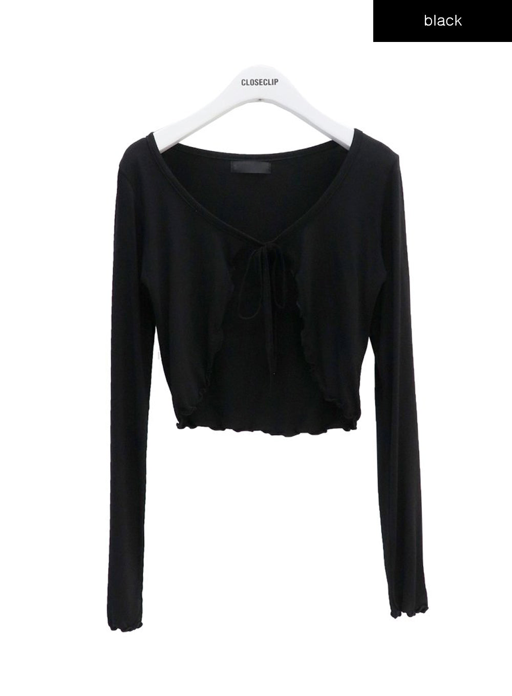 Ribbed Cropped Cardigan CCM03