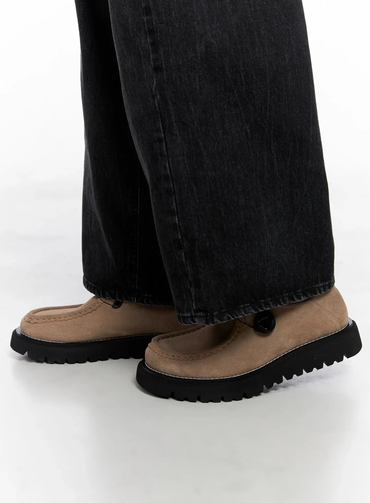 Men's Suede Loafers IO502