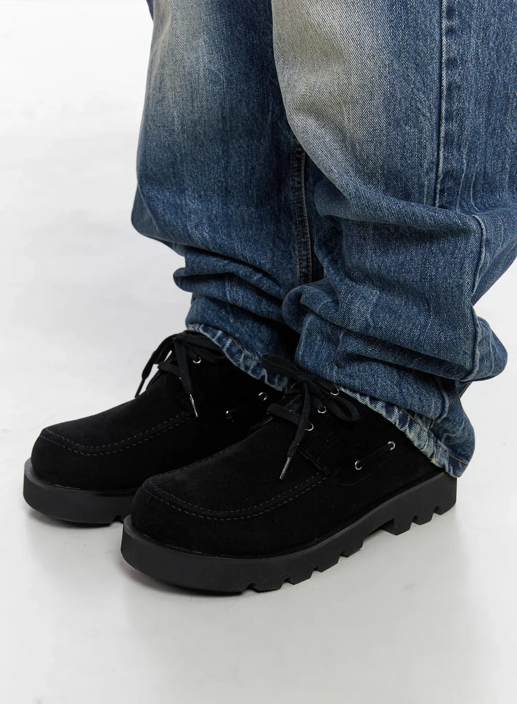 Men's Casual Lace-Up Loafers IO502