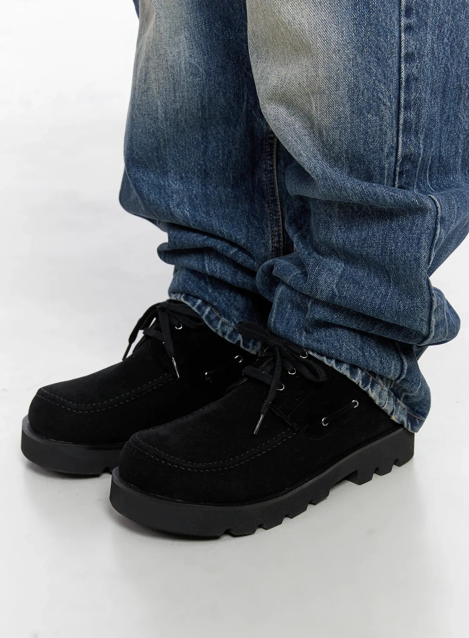 Men's Casual Lace-Up Loafers IO502