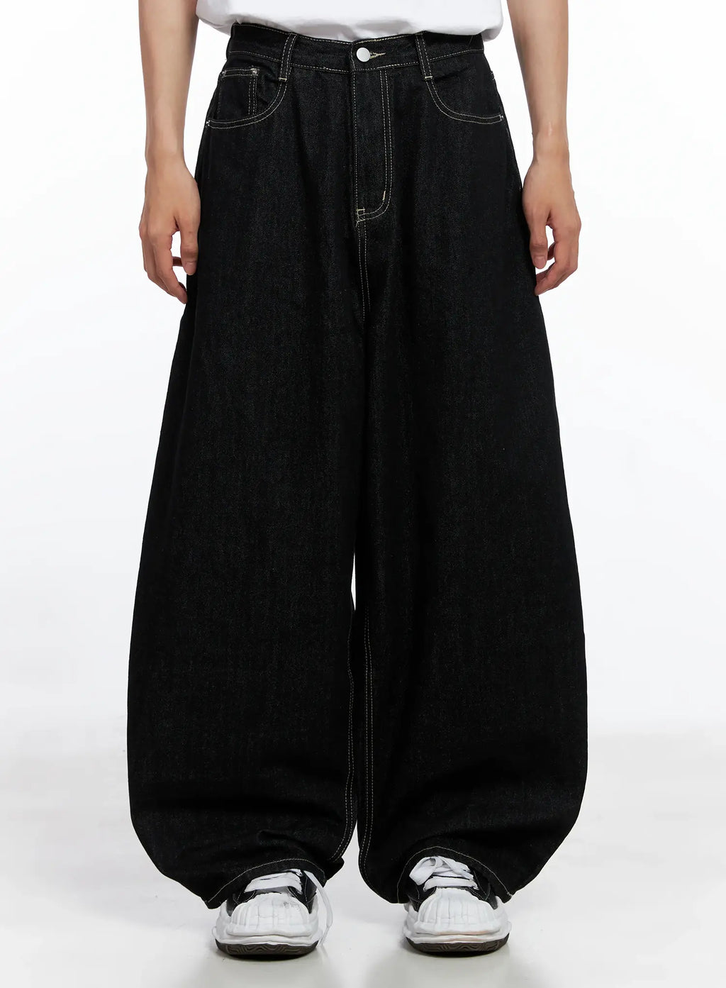 Men's Dark Denim Pocket Jeans IS519