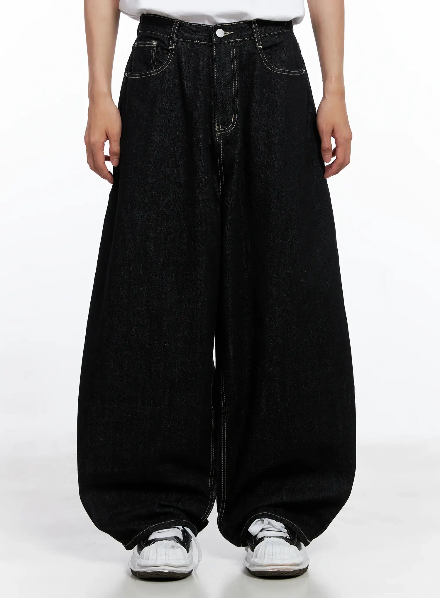 Men's Dark Denim Pocket Jeans IS519