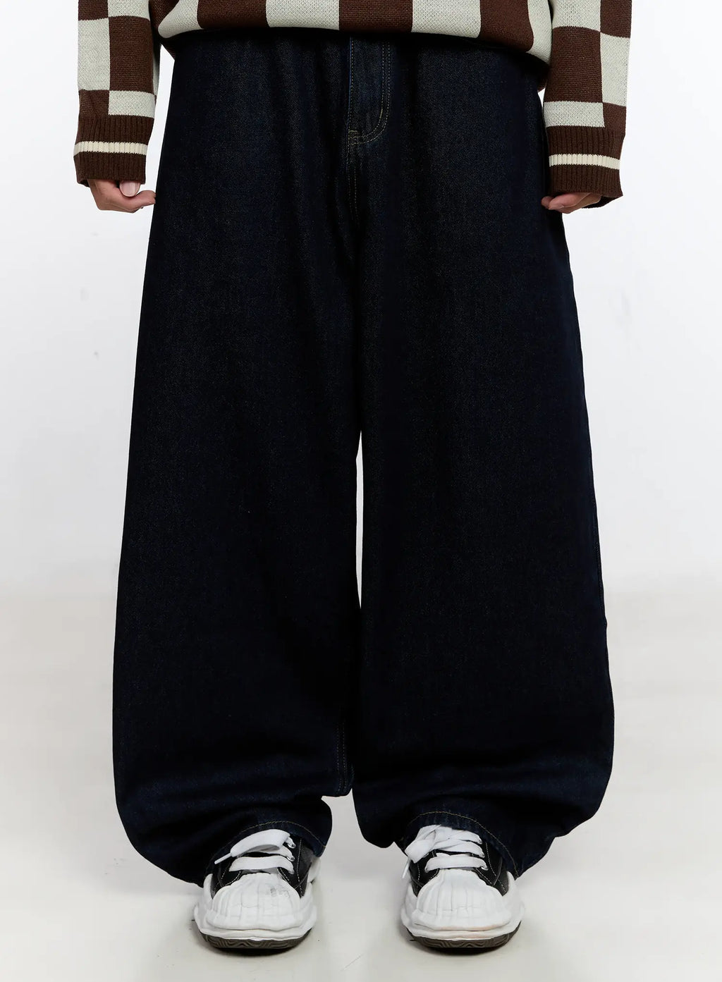 Men's Wide Leg Casual Jeans IS530