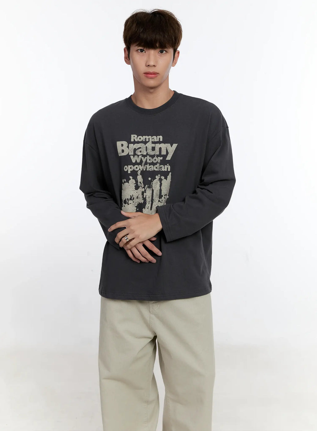 Men's Graphic Long Sleeve Tee IS530