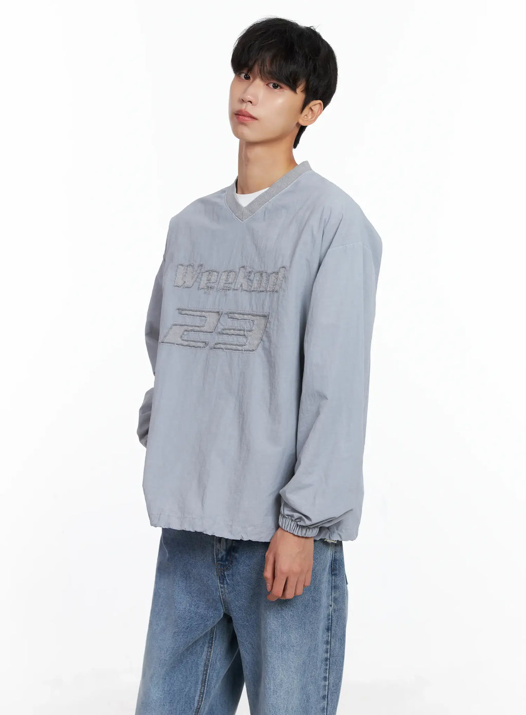 Men's Pigment Windbreaker Pullover IS519