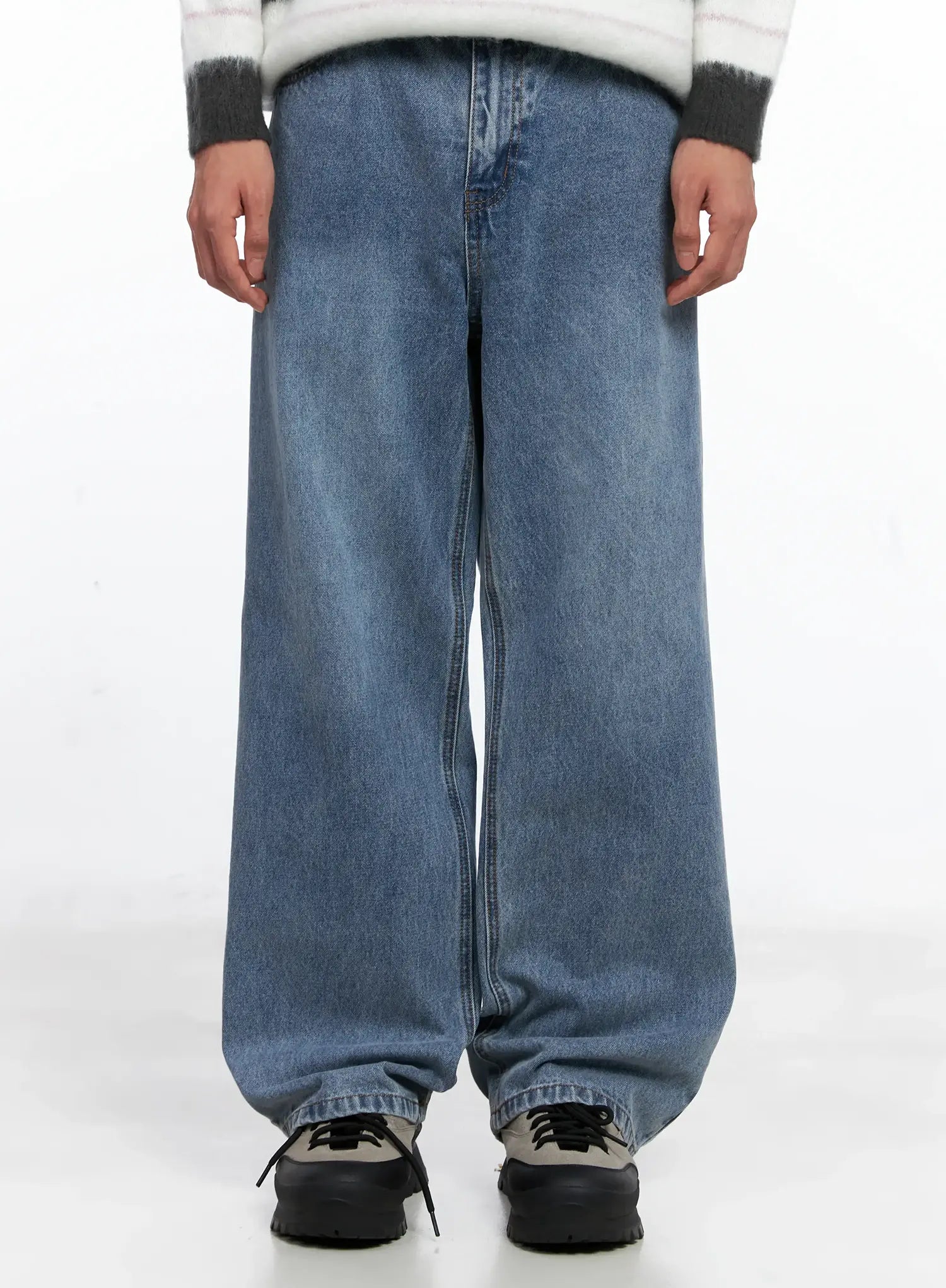 Men's Casual Relaxed Fit Jeans IS519