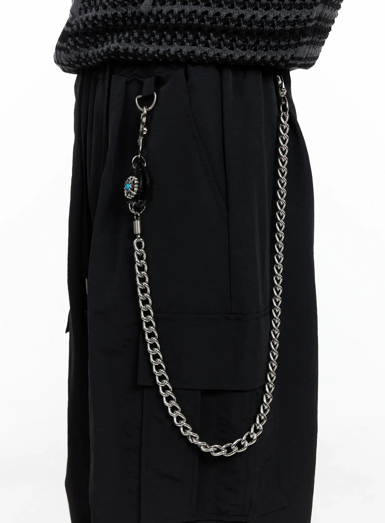 Stone Accent Belt Chain IO506