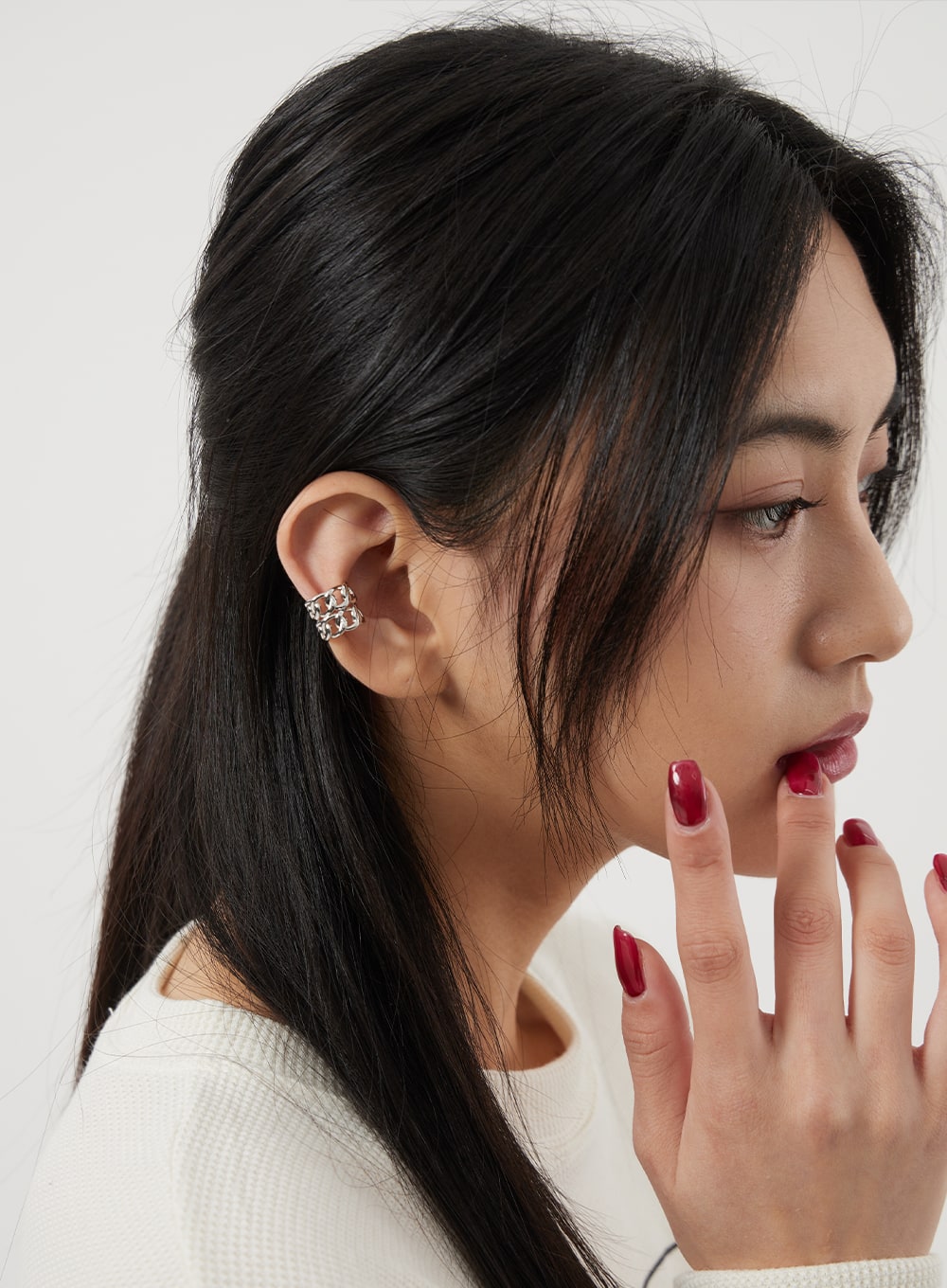 Double Chain Ear Cuff BJ320