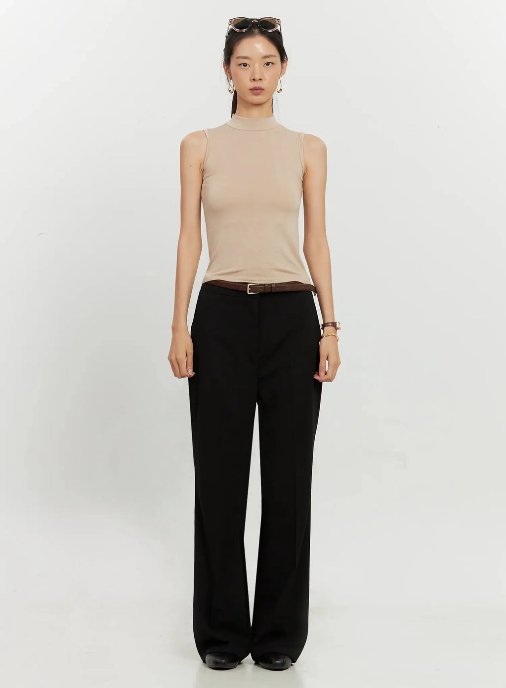 High-Waist Flare Trousers IL528