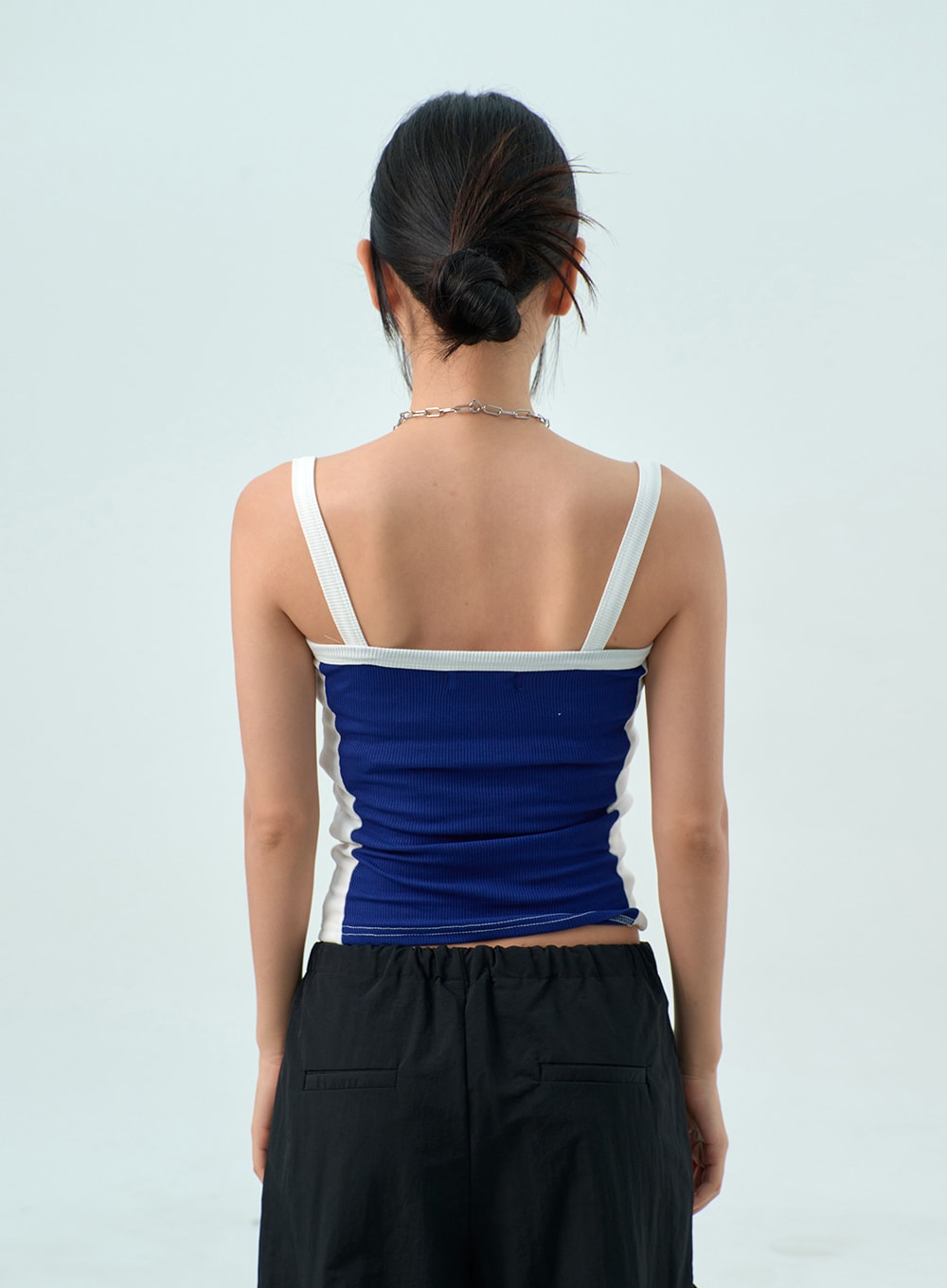 Two Color Knit Top CY325