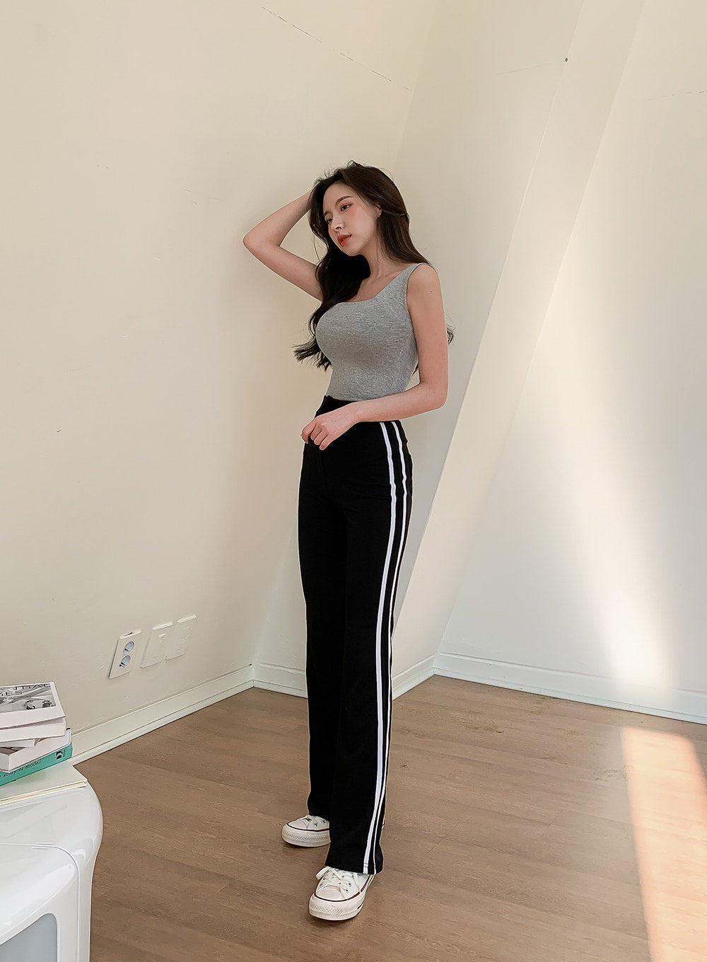 Essential Square Neck Cami Sleeveless Top IM12