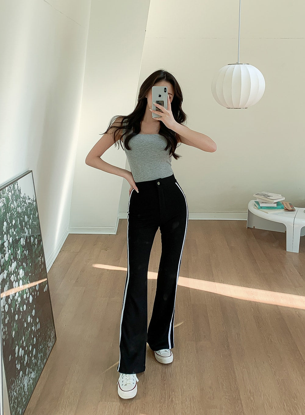 Essential Square Neck Cami Sleeveless Top IM12