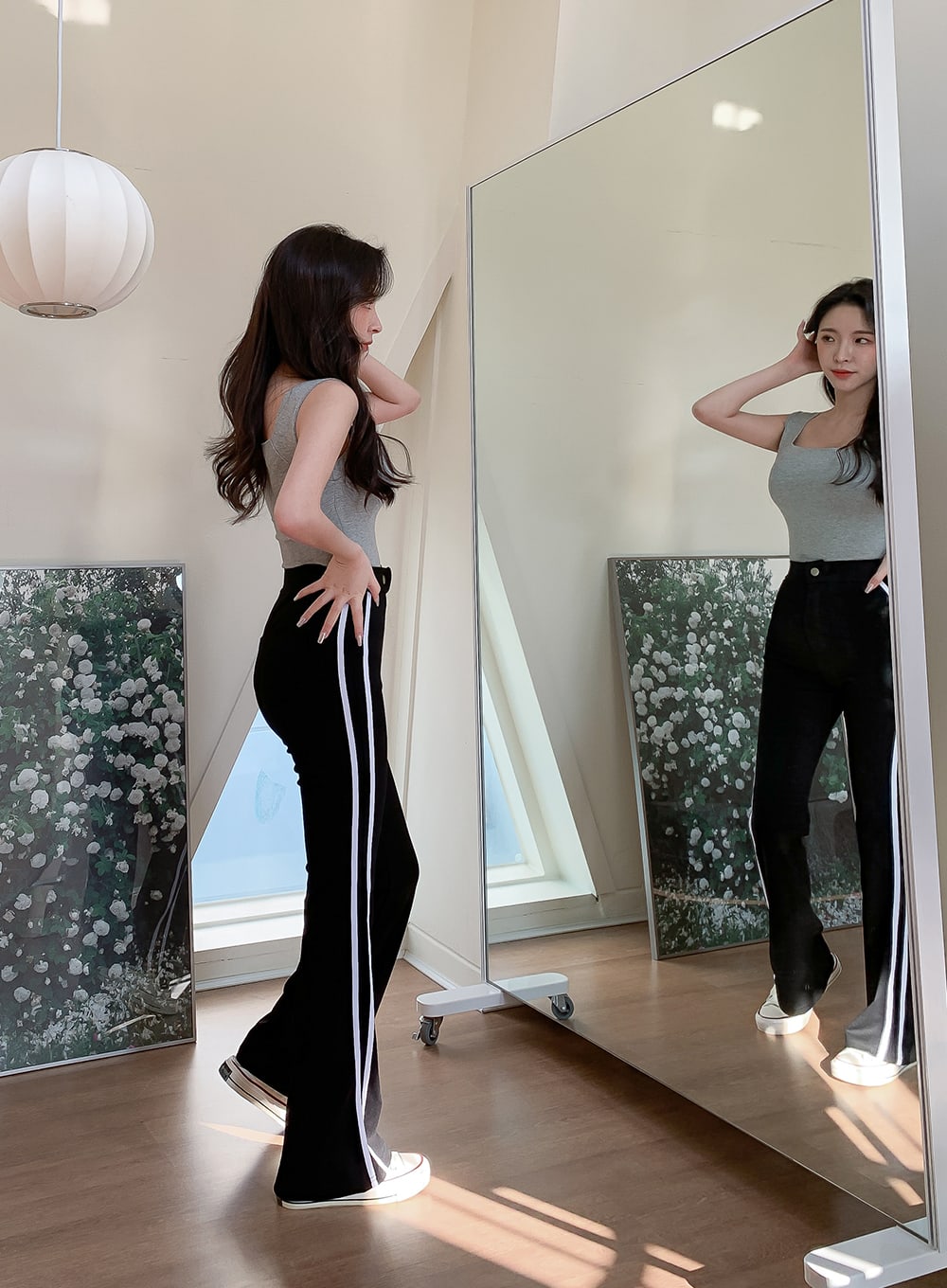 Essential Square Neck Cami Sleeveless Top IM12