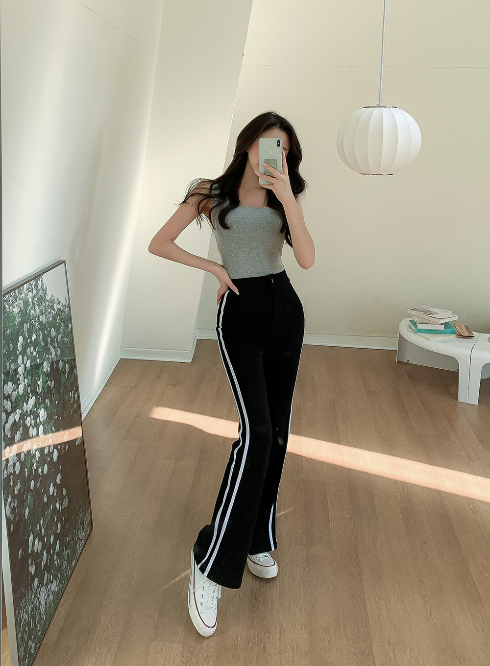 Essential Square Neck Cami Sleeveless Top IM12