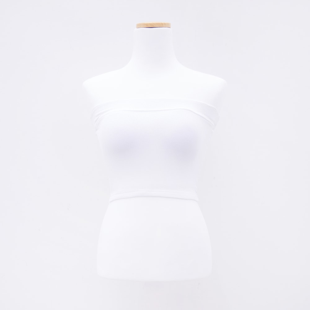 Basic Cropped Tube Top L1002