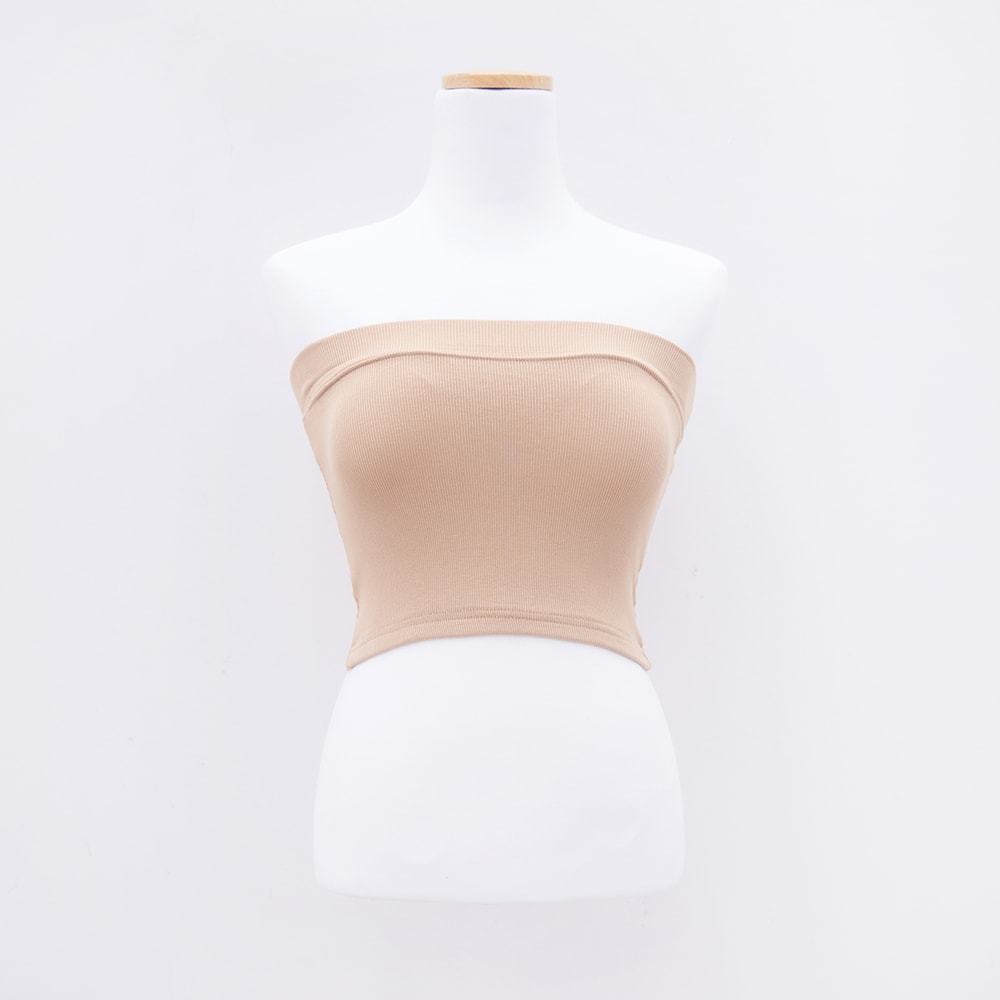 Basic Cropped Tube Top L1002