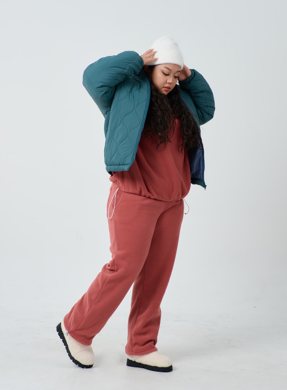 Plus Embroidered Oversized Sweatshirt ID27