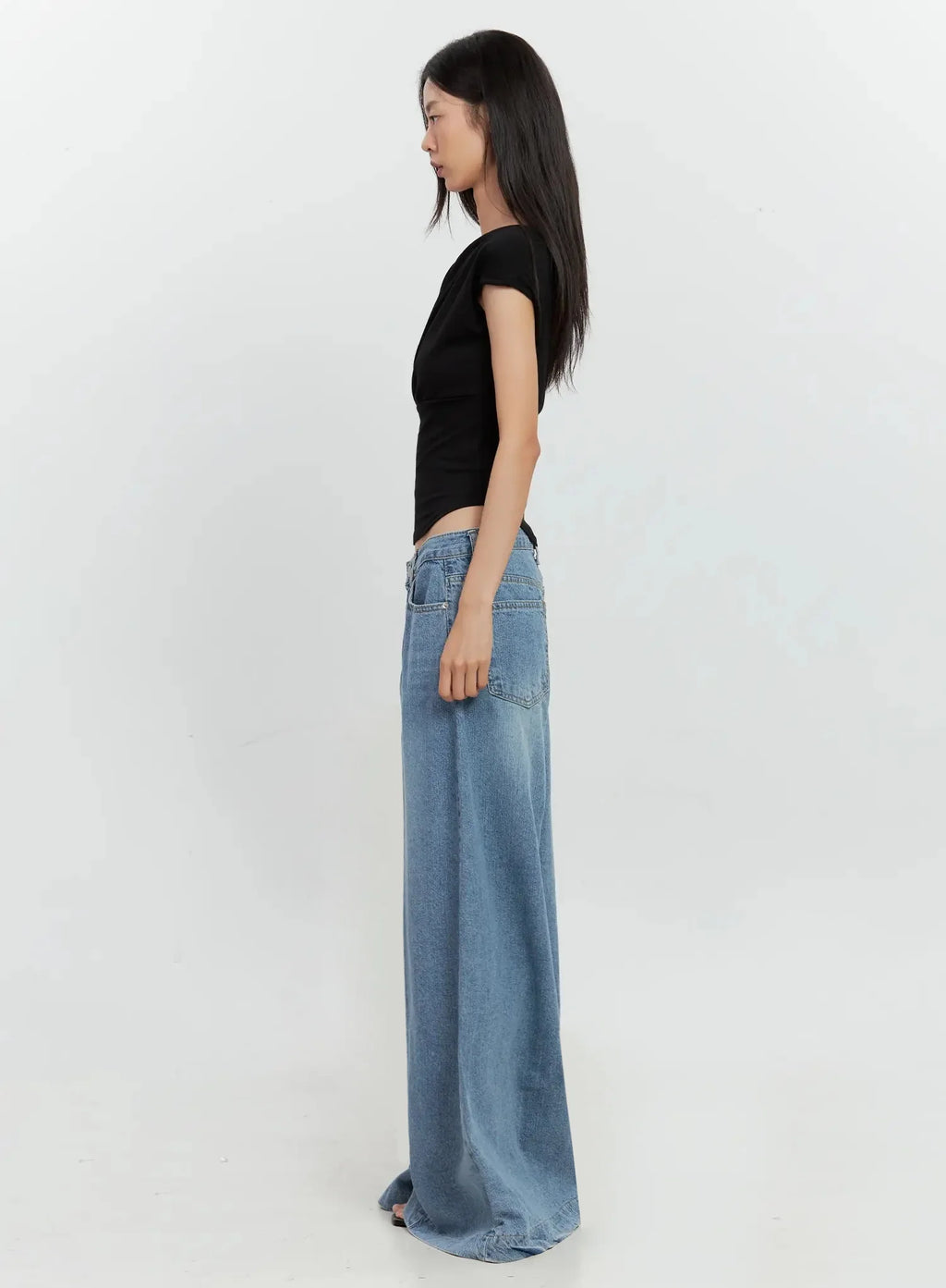 Off-Shoulder Draped Top IL528