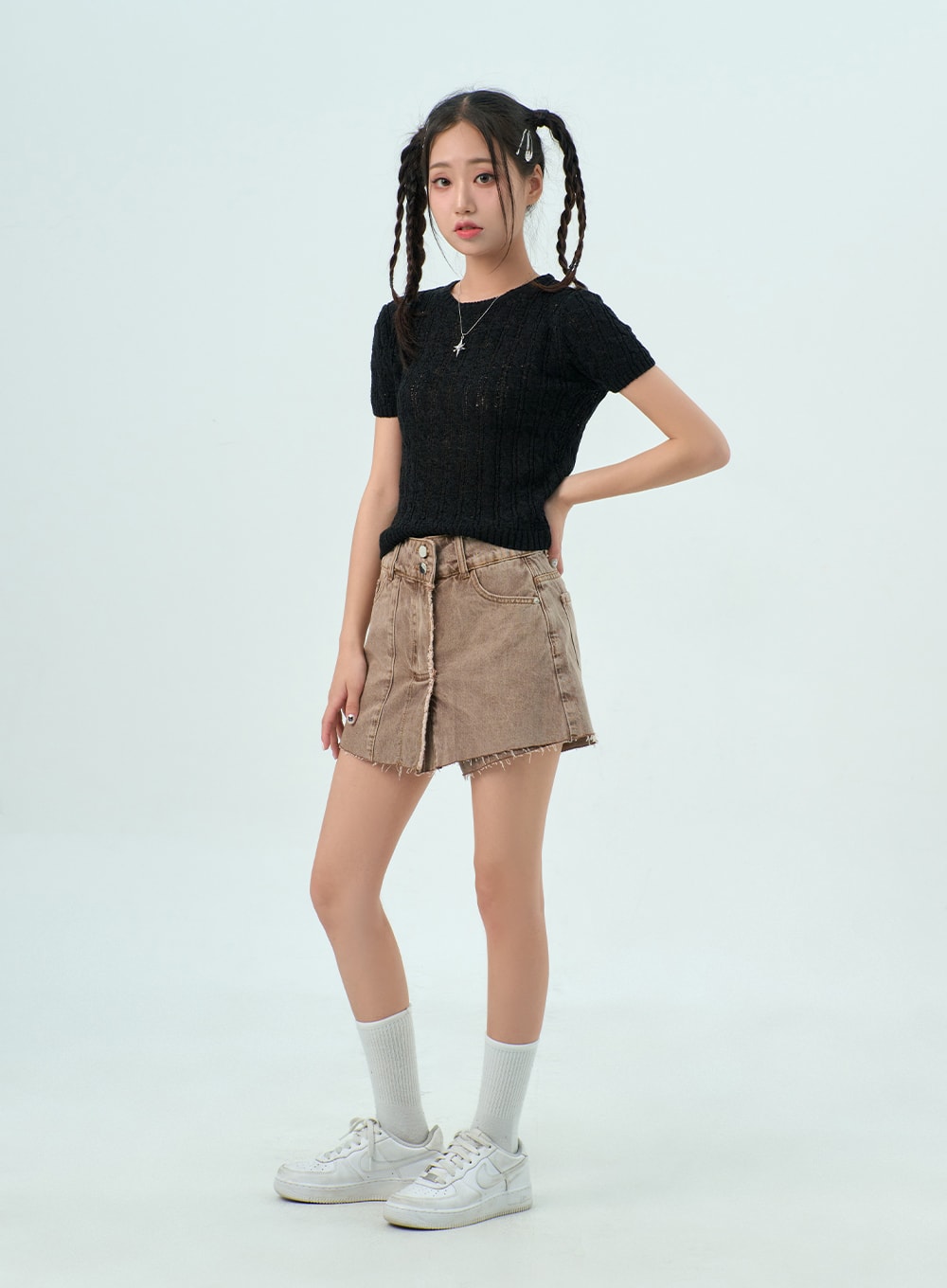 Cable Knit Summer Sweater BY322