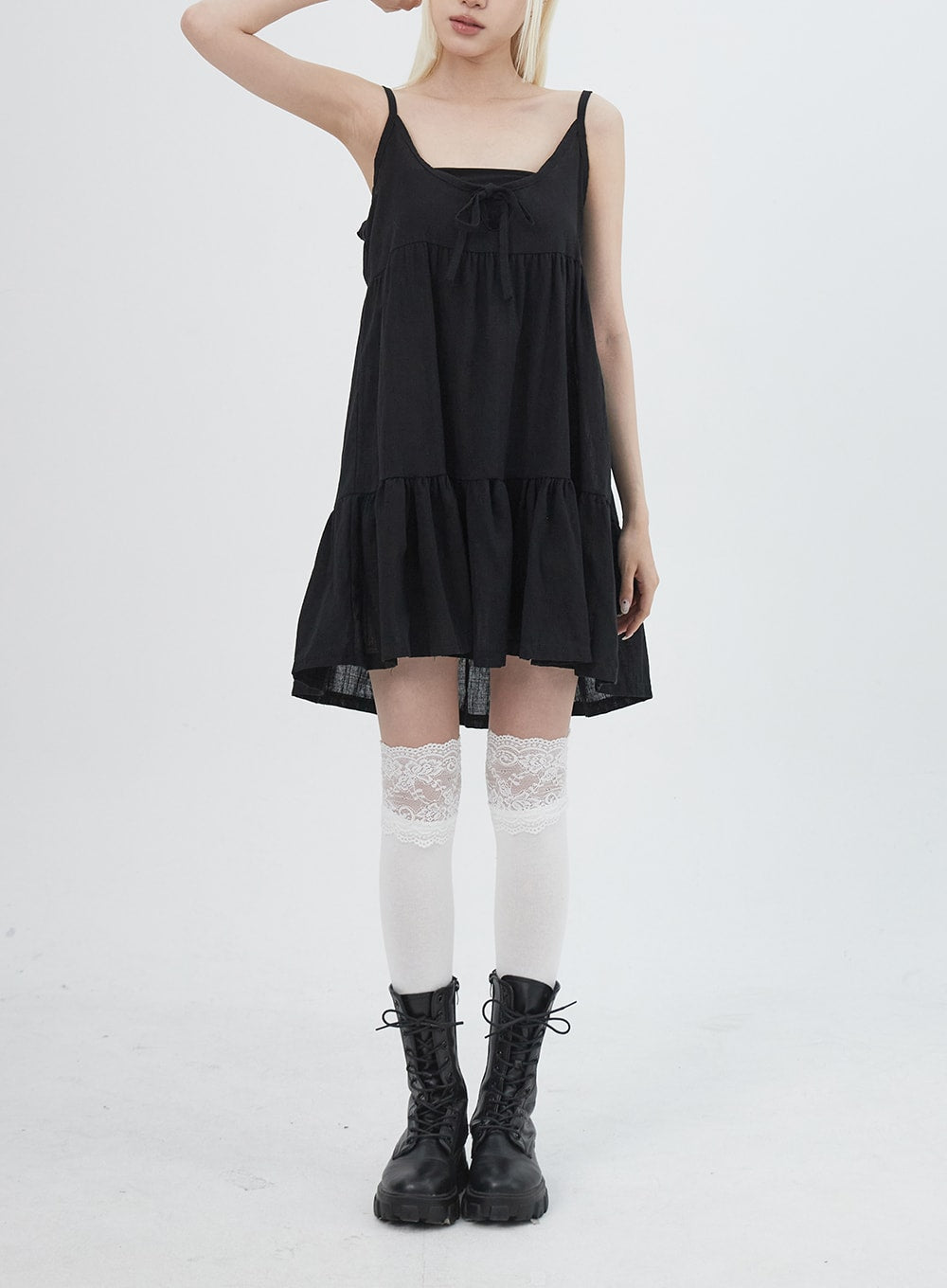 Tiered Mini Dress IU312