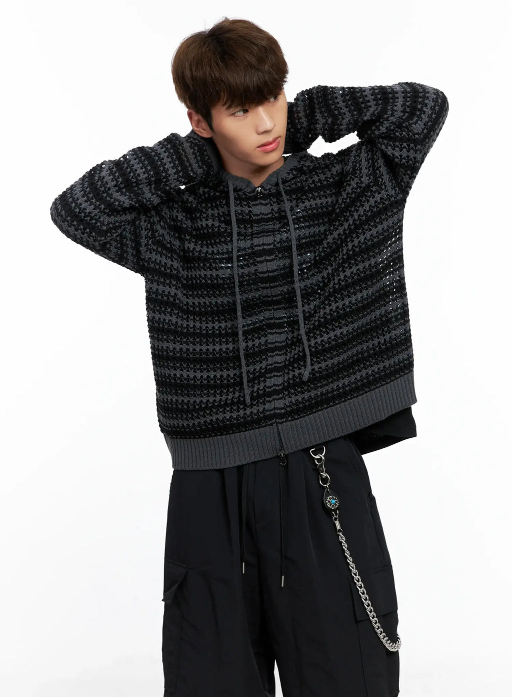 Stone Accent Belt Chain IO506