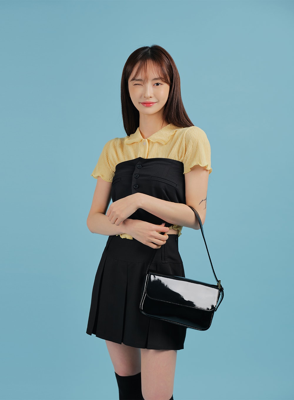 Tailored Pant Design Tube Top BA27